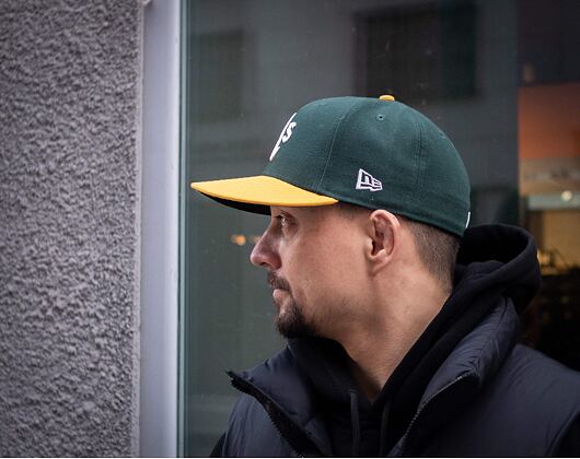 Kšiltovka New Era 59FIFTY MLB Authentic Performance Oakland Athletics Fitted Team Color
