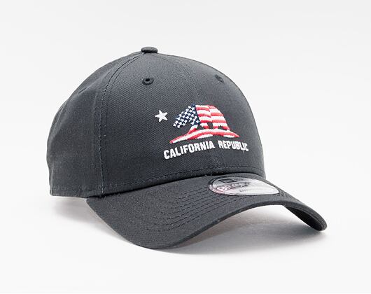 Kšiltovka New Era 9FORTY Cali  Strapback Black