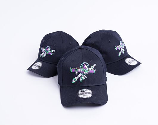 Dětská kšiltovka New Era 9FORTY Kids Infant Disney Logo Buzz Lightyear Strapback Navy