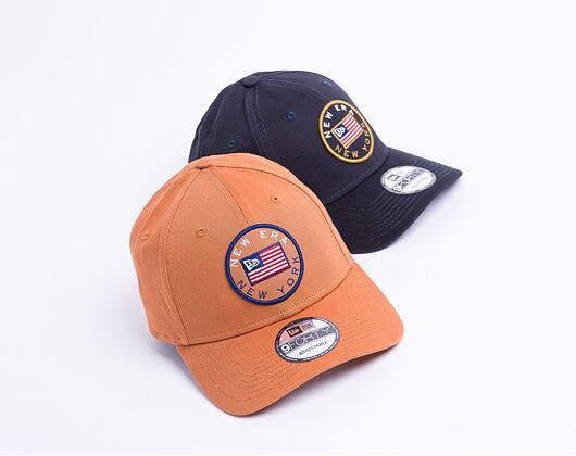 Kšiltovka New Era 9FORTY US Flag Pack Strapback Toffee