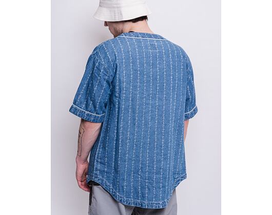 Dres Karl Kani OG Denim Baseball Jersey Blue 6035463