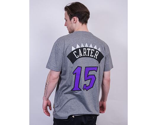 Triko Mitchell & Ness INTL972 Toronto Raptors Vince Carter 15 Grey