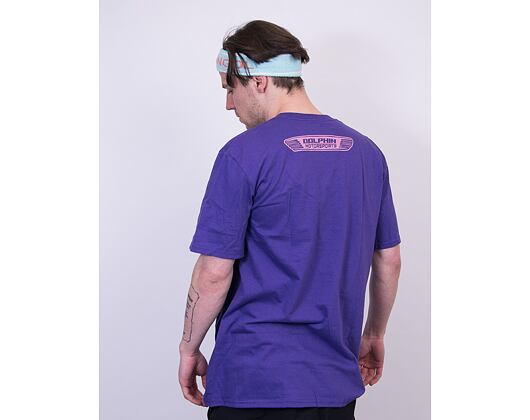 Triko Pink Dolphin Intuition Tee Purple