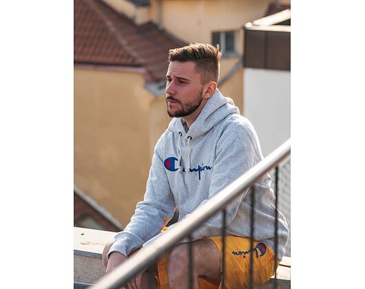 Mikina Champion Hooded Sweatshirt Grey 215159 EM004 LOXGM