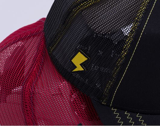 Kšiltovka Capslab - Trucker Pokémon - Pikachu - Black / Black