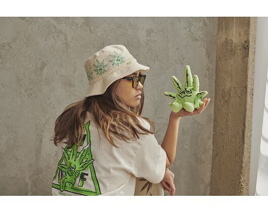 Triko HUF 4/20 Green Buddy TT T-Shirt Natural