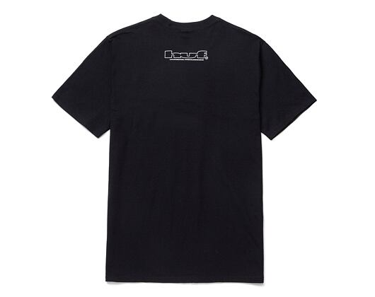 Triko HUF Fractal T-Shirt Black
