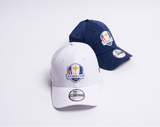Kšiltovka New Era 39THIRTY Cotton Ryder Cup 2020 Stretch Fit Optic White