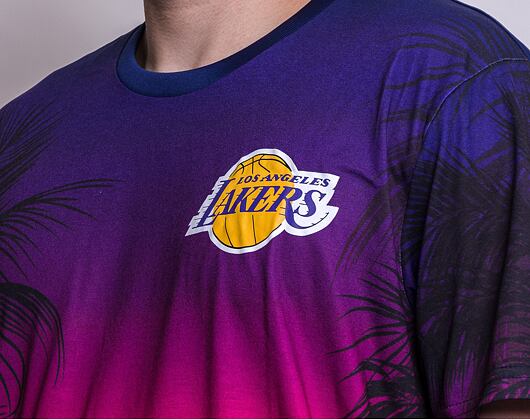 Triko New Era Summer City Tee Los Angeles Lakers All Over Print
