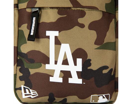 Malá taška New Era MLB Side Bag Los Angeles Dodgers Woodland Camo / Optic White