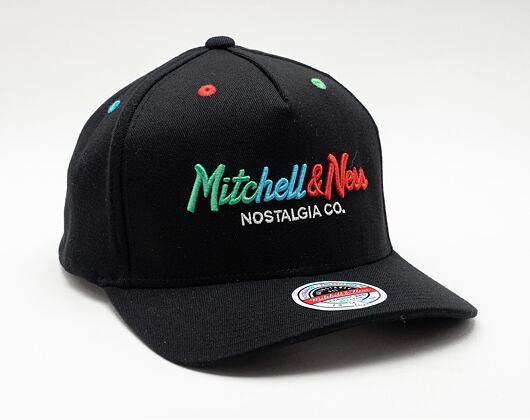 Kšiltovka Mitchell & Ness RGB Redline Snapback Branded Black