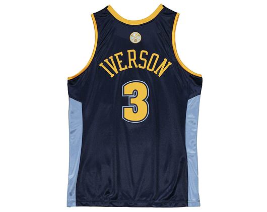Dres Mitchell & Ness Authentic Allen Iverson Denver Nuggets 2006-07 Jersey