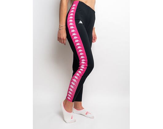 Dámské Legíny Kappa 222 Banda Atui A24 Black/Pink