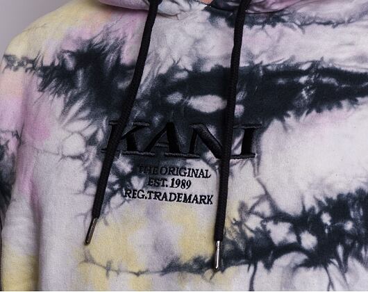 Mikina Karl Kani KK Retro Tie Dye Oversized Hoodie Multicolor 6093516