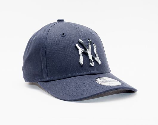 Dětská kšiltovka New Era 9FORTY Kids MLB Camo Infill New York Yankees Strapback Navy