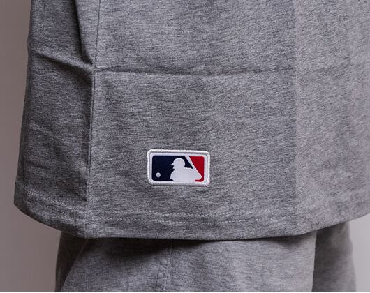 Triko New Era MLB Baseball Graphic Tee New York Yankees Light Grey Heather