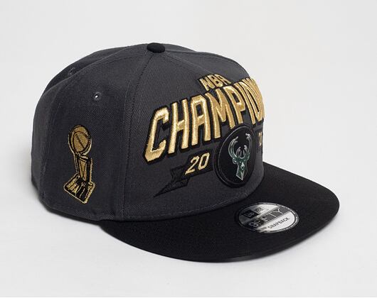 Kšiltovka New Era 9FIFTY NBA21 Champs Milwaukee Bucks