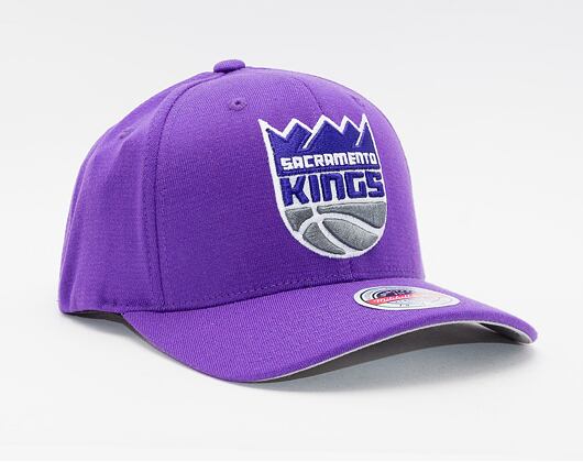 Kšiltovka MItchell & Ness Team Ground Redline Sacramento Kings Purple Snapback
