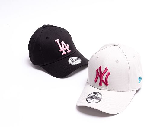 Dětská kšiltovka New Era 9FORTY Kids MLB Home League Essential New York Yankees Strapback Stone