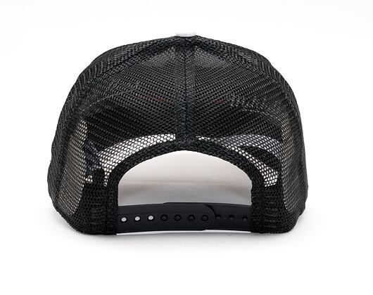 Kšiltovka New Era 9FORTY MLB Check Infill Trucker New York Yankees Strapback Stone