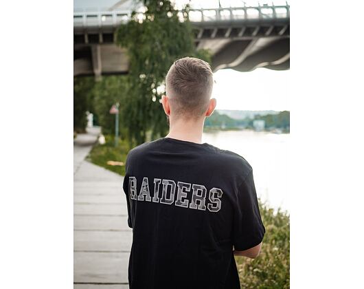 Triko New Era NFL Geometric Camo Baseball Jersey Las Vegas Raiders Black