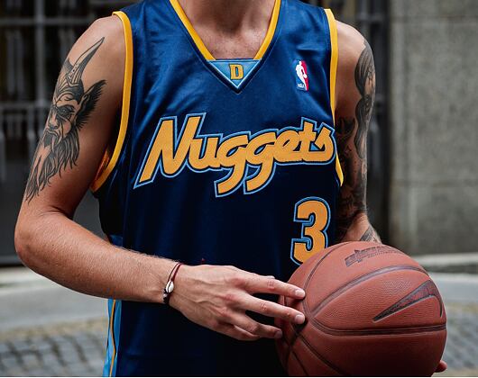 Dres Mitchell & Ness Authentic Allen Iverson Denver Nuggets 2006-07 Jersey