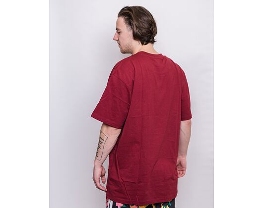 Triko Karl Kani Small Signature Tee Dark Red