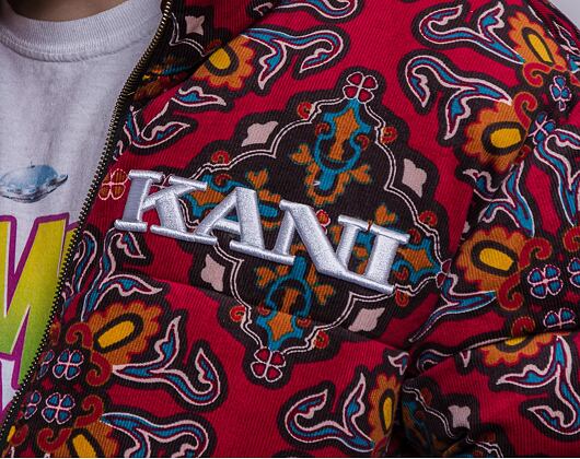 Bunda Karl Kani Retro Reversible Corduroy Puffer Jacket Multicolor