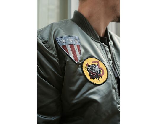 Bunda Alpha Industries MA-1 Air Force Vintage Green