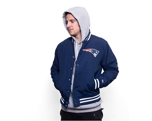 Bunda New Era NFL Team Wordmark Bomber New England Patriots Blue