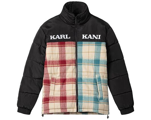 Bunda Karl Kani Retro Block Corduroy Puffer Jacket Multicolor
