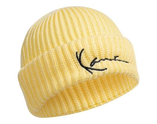 Kulich Karl Kani KK Signature Fisherman Beanie Light Yellow