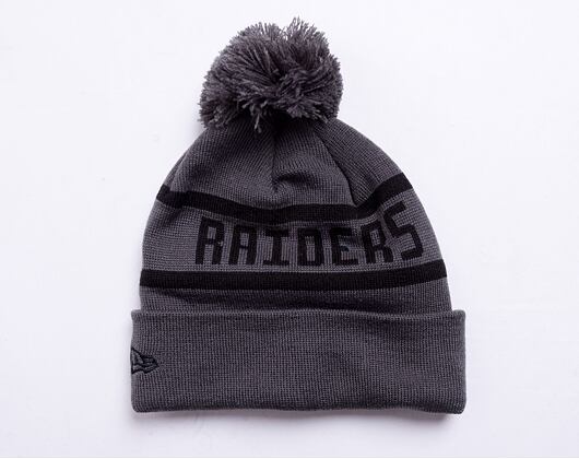 Kulich New Era NFL Jake Cuff Knit Las Vegas Raiders Grey