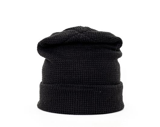 Kulich ÉS Script Waffle Knit Beanie Black