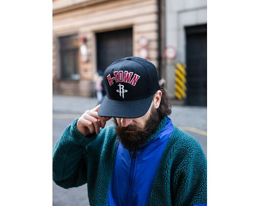 Kšiltovka Mitchell & Ness Houston Rockets Zz Snapback Black