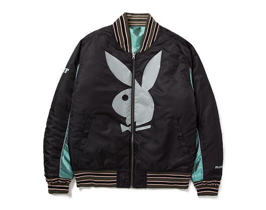 Oboustranná bunda HUF Playboy Reversible Bomber Black
