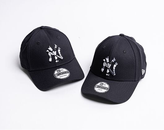 Kšiltovka New Era 9FORTY MLB Wild Camo New York Yankees Navy / Urban Camo