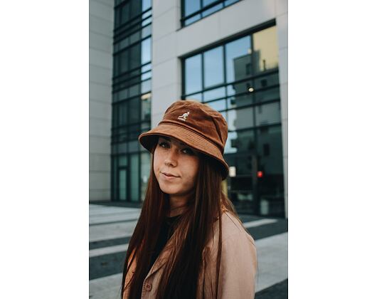 Klobouk Kangol - Cord Bucket - Wood