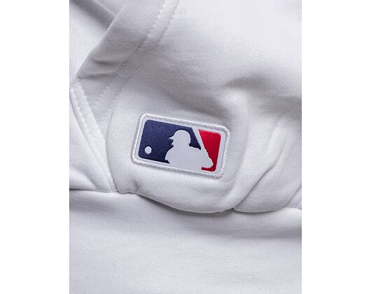 Mikina New Era MLB Chain Stitch Pull Over Hoody Los Angeles Dodgers Optic White