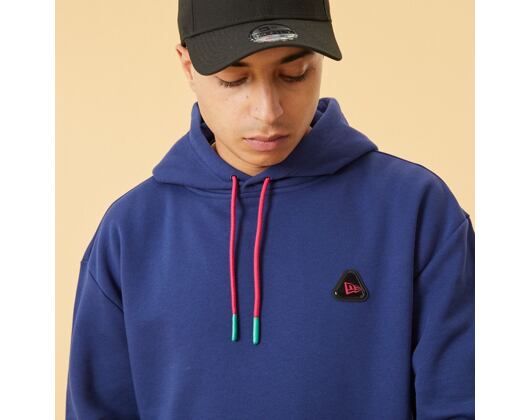 Mikina New Era Patch Oversized Hoody Muave Blue