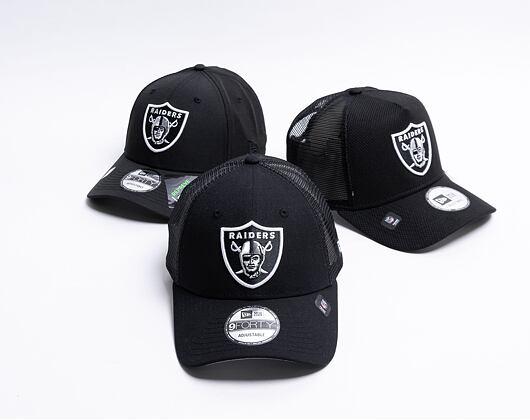 Kšiltovka New Era 9FORTY Trucker Home Field Las Vegas Raiders Strapback Black / Team Color