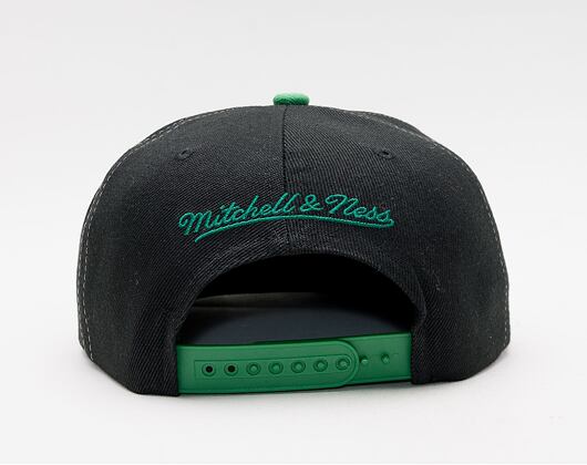 Kšiltovka Mitchell & Ness Sharktooth Snapback HWC Boston Celtics Black / Green