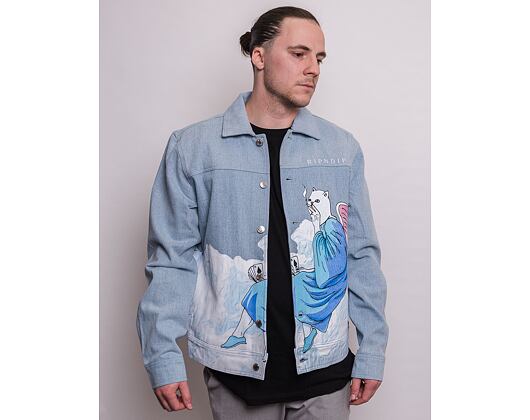 Bunda Rip N Dip Heaven & Hell Denim Jacket Light Wash RND9001