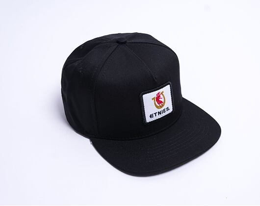Kšiltovka Etnies Colt 45 Snapback 001 Black