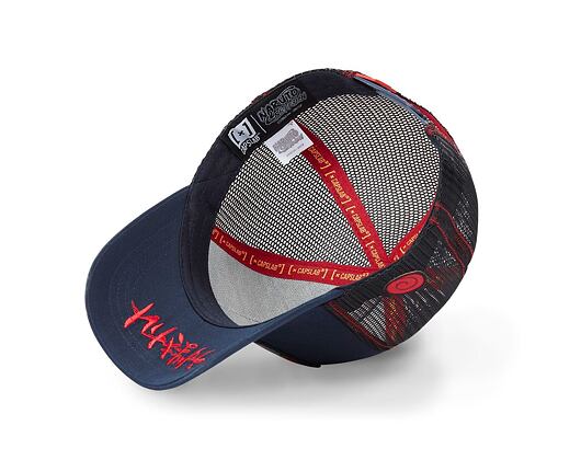 Kšiltovka Capslab Naruto - Uzumaki Naruto v.3 Trucker Navy / Black