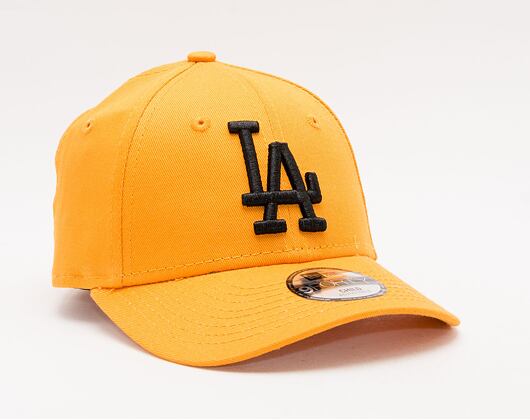 Dětská kšiltovka New Era 9FORTY Kids MLB League Essential Los Angeles Dodgers Strapback Tangerine