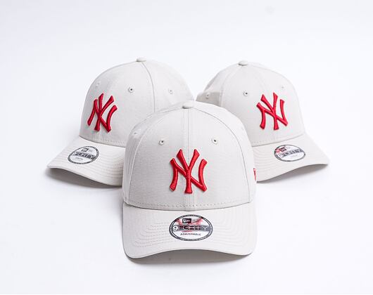 Dětská kšiltovka New Era 9FORTY Kids MLB League Essential New York Yankees Strapback Stone