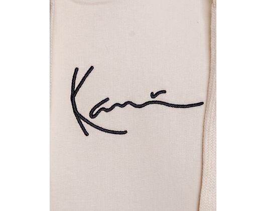 Mikina Karl Kani Small Signature Essential Hoodie cream