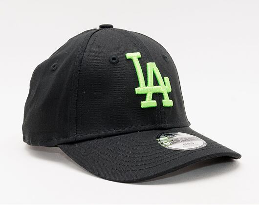 Dětská kšiltovka New Era 9FORTY Kids MLB Neon Pack Los Angeles Dodgers Strapback Black