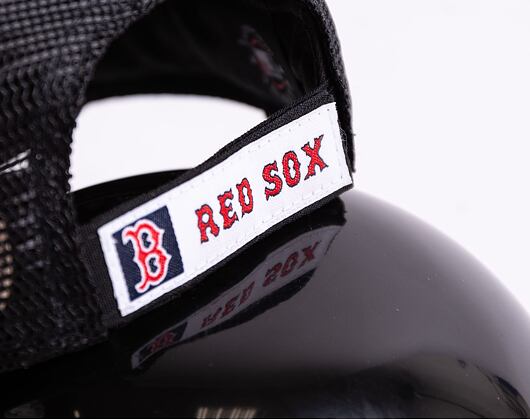 Kšiltovka New Era 9FORTY Trucker MLB Home Field Boston Red Sox Strapback Black